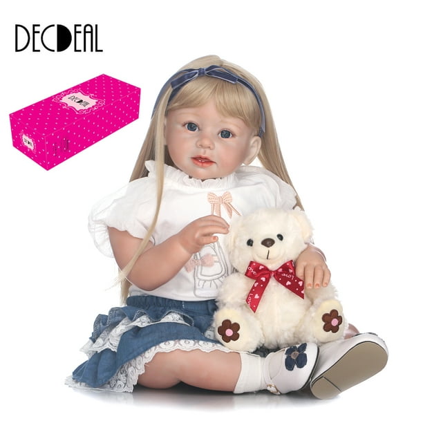 28 inch 70cm Boy Doll Realistic Newborn Gift,Clothes Model Reborn Doll Toddler